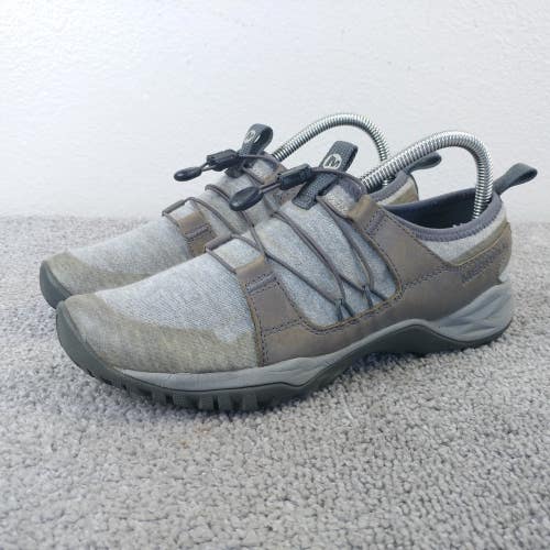Merrell Siren Guided Moc Jersey Q2 Womens Size 8 Shoes Hiking Walking Gray