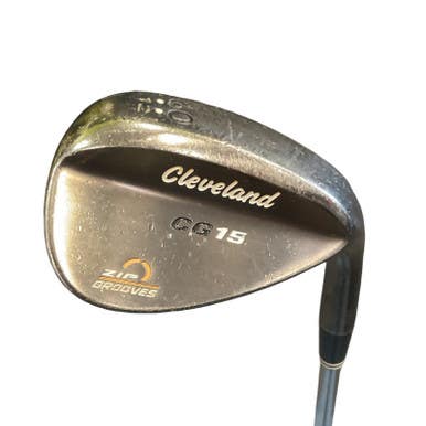 Used Cleveland CG15 ZIP GROOVES Golf Wedge Mens RH 60 Degree 11859-S000027941