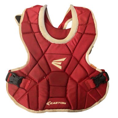 Used Easton MAKO Catchers Chest Protector Red Intermed 11760-S000086315