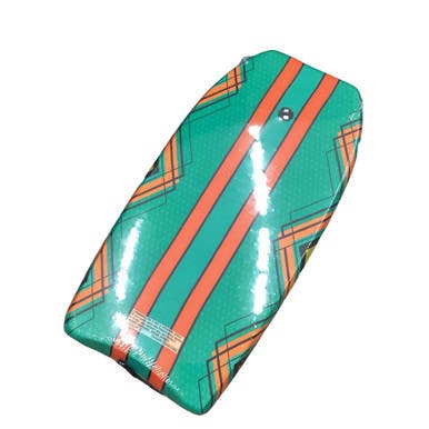 Used WAVE ACTION BOOGIE BOARD Body Board Green 37" 11760-S000086308