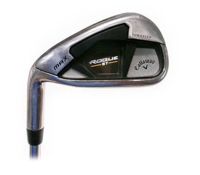 LH Callaway Rogue ST Max Single 7 Iron Steel True Temper Elevate 95 Regular Flex