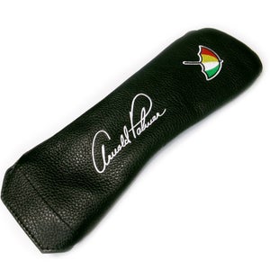 NEW PRG Arnold Palmer Genuine Leather Black Hybrid/Rescue Golf Headcover