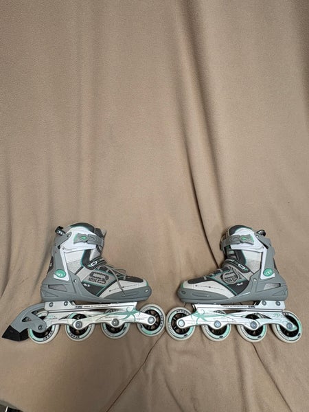 Roller Derby Elite 50 Inline Skates Regular Width Size 9 (Used)