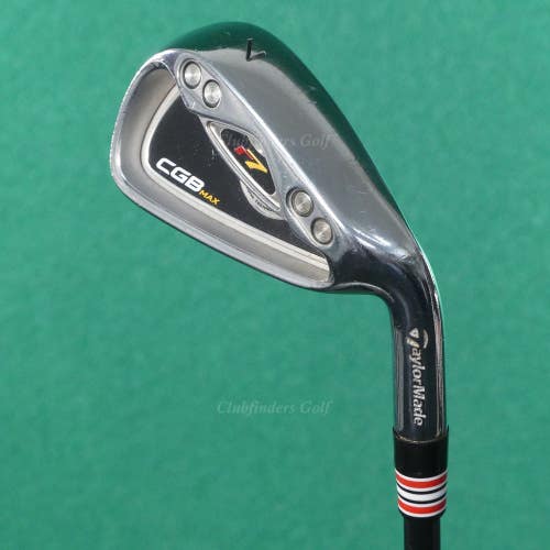 TaylorMade r7 CGB MAX 2008 Single 7 Iron REAX 55 Graphite Seniors *READ*