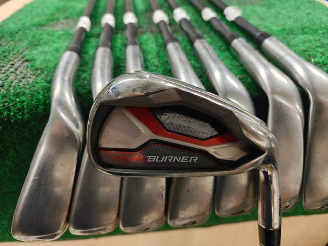 Taylormade Golf Aeroburner HT Iron Set 4-PW,AW Graphite Flex Regular Shaft