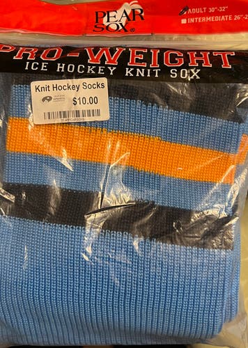 Blue Senior Large Socks (New)