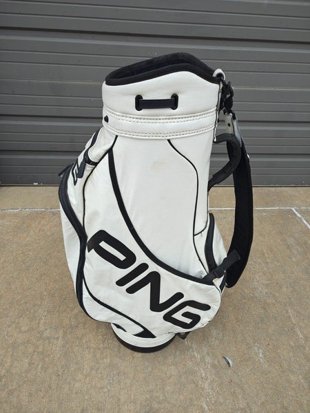 Ping 6 Divider Golf Staff Cart Bag White/Black