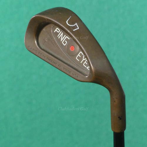Ping Eye 2 Plus BeCu Copper Red Dot Single 5 Iron G-Loomis SP-A Graphite Seniors