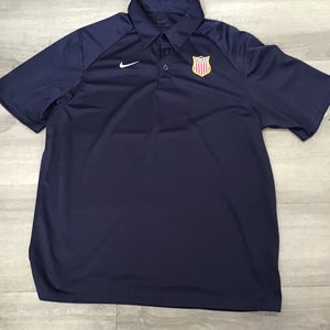 Team USA Blue Large Men's Nike Dri-Fit Shirt (New)