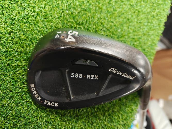 Cleveland 588 RTX Rotex Face Black 54 Degree Sand Wedge SW Steel 54.14
