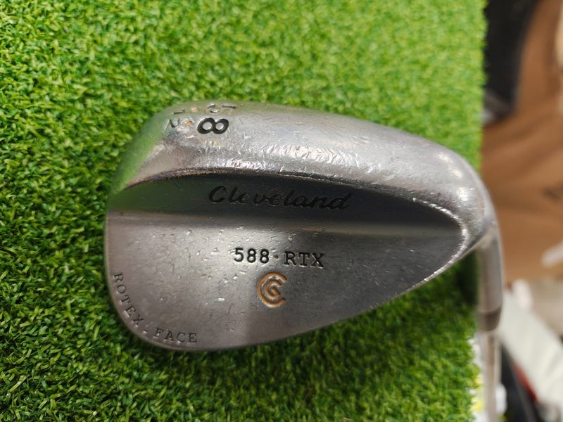 Cleveland 588 RTX Rotex Face 58 Degree Lob Wedge LW Steel 58.12