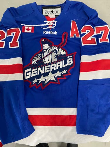 Generals XL game Jersey #27 "A"