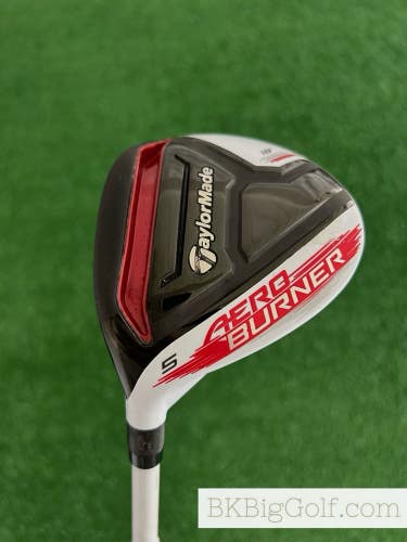 LH Taylormade Aeroburner 18 Degree 5 Wood / Stiff