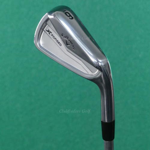 Callaway 2025 X-Forged Single 6 Iron Project X Rifle Satin Steel Extra Stiff