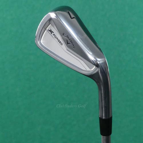 Callaway 2025 X-Forged Single 7 Iron Project X Rifle Satin Steel Extra Stiff