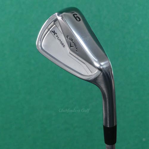 Callaway 2025 X-Forged Single 9 Iron Project X Rifle Satin Steel Extra Stiff