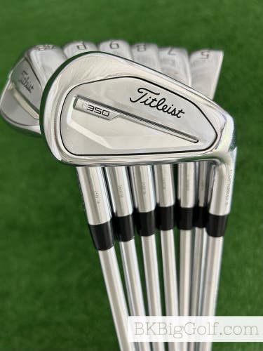 Titleist T350 / T200 23 Forged Combo Iron Set 5-48 / Project X IO 6.0 Stiff