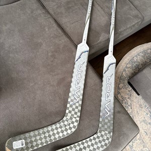 Intermediate Bauer Vapor flylite Full Right Goalie Stick 23" Paddle (New)