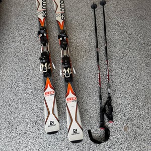 2017 Salomon X-Drive 170 cm All Mountain Skis With Bindings (Used)