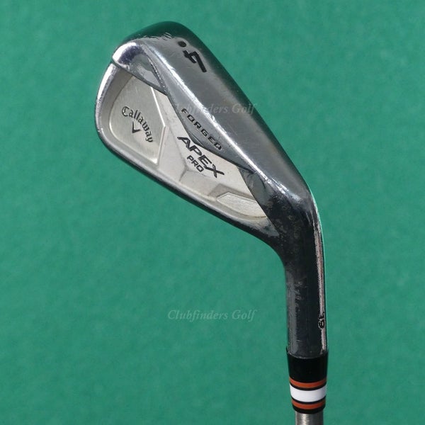 Callaway Apex Pro '19 Forged Single 5 Iron SteelFiber fc 80 F3 Graphite Regular