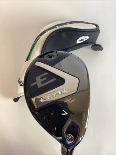 Callaway Elyte Max Fast 7-Hybrid 35* With Vanquish R2 Senior Graphite Shaft