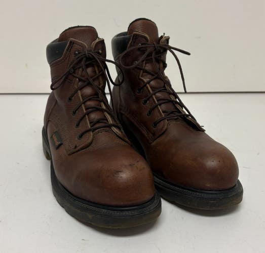 Red Wing 2406 SuperSole 2.0 6" Leather Safety Toe Work Boots US 10.5 EU 43.5