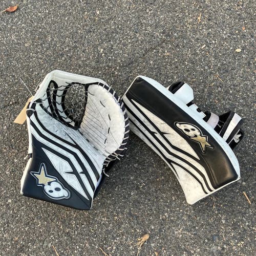 Intermediate Brian's Iconik X Goalie Gloves & Blockers Regular (Used)