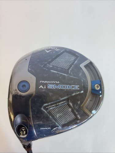 Callaway Paradym Ai Smoke Max Left Handed Driver 9* Vanquish Senior  Graphite