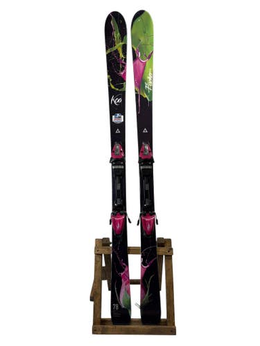 161cm Fischer Koa Skis W/ Fischer V9 Bindings