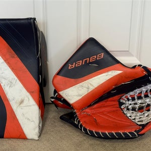 Bauer Regular Custom Vapor Hyperlite 2 Glove and Blocker
