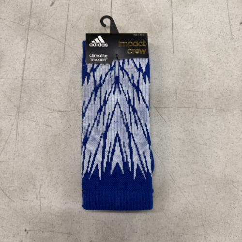 Blue Adult Basketball Adidas Socks (New)