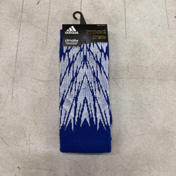 Blue Adult Basketball Adidas Socks (New)