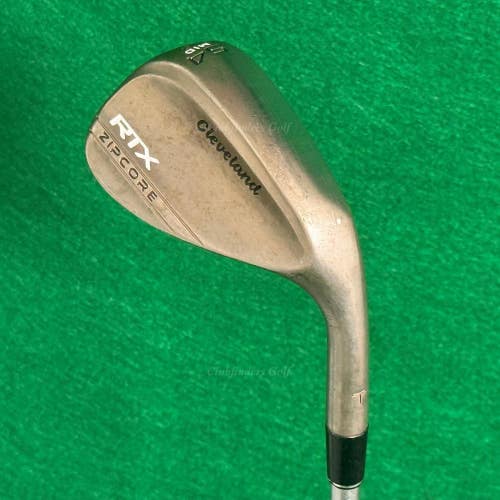 Cleveland RTX Zipcore Mid "T" Stamp Raw 54-10 54 Sand Wedge C-Taper Lite Stiff