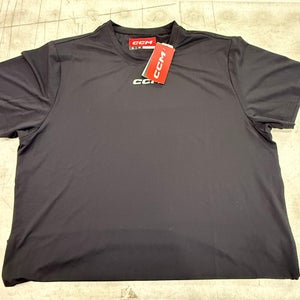 CCM Drifit Black T-Shirt (Brand New)