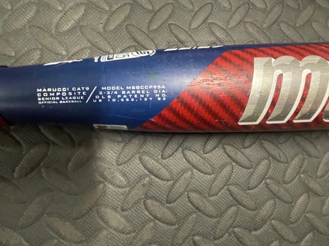 2022 Marucci CAT9 Composite USSSA Certified Bat (-5) 27 oz 32" (Used)