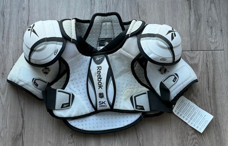Large Senior Reebok 5K Pro Shoulder Pads Pro Stock (New)