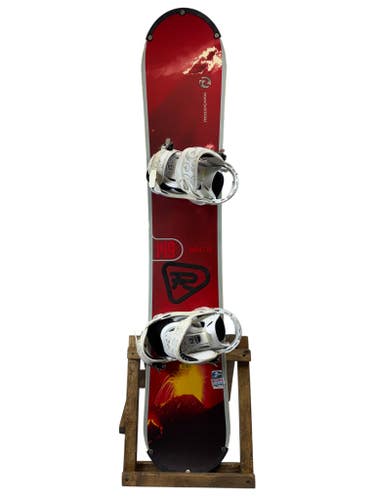 149cm Rossignol Roc D Snowboard W/ Salomon Poison Bindings