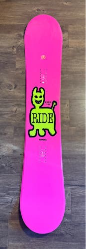 Ride Kink Snowboard Freestyle Medium Flex 155 cm (Used)