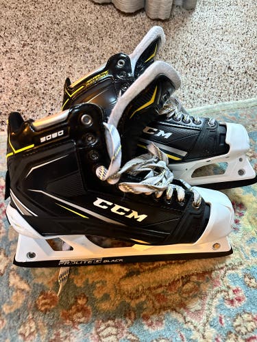 CCM Tacks 9080 Hockey Goalie Skates Regular Width 11 (Used)