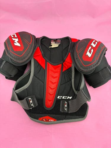 CCM QLT 230 Shoulder Pads SR Small