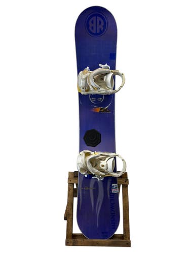 149cm Never Summer SL Carbon V Max Snowboard w/ Nidecker  Pro800 Bindings