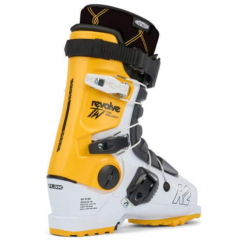 NEW K2 Revolve TW Ski Boots - 29.0/29.5 - Yellow/White