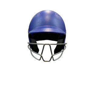 Used Victus Batting Helmet w/Mask Royal Blue One Size 11873-S000221364