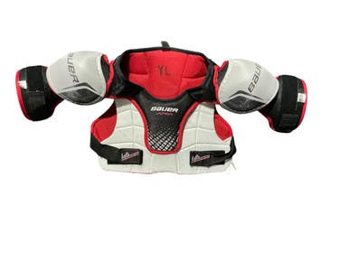 Used Bauer VAPOR Youth Shoulder Pads LG 11873-S000226159