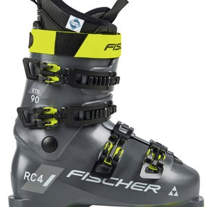NEW Fischer XTR RC4 90 HV GW Ski Boots - 28.0/28.5 - Granite