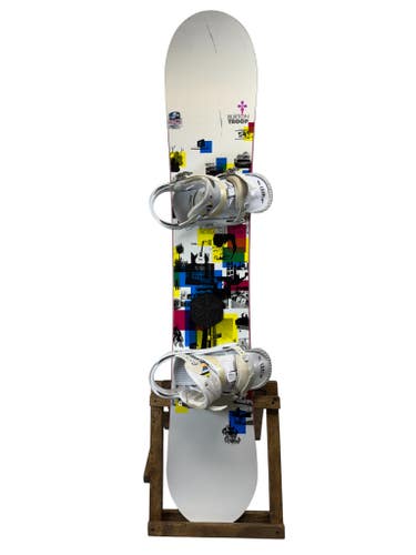 154cm Burton Troop Snowboard w/ Burton Lexa Bindings