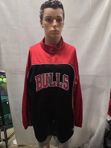 Vintage Chicago Bulls Nike Shooting Jacket XXL 2XL NBA