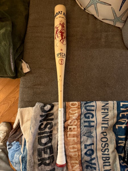 2025 Combat MFG Spec A1 Alloy BBCOR Certified Bat (-3) 30 oz 33" (Used)