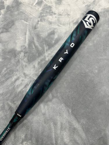 Blue 2025 Louisville Slugger Kryo Composite Bat (-8) Composite 26 oz 34" (Used)