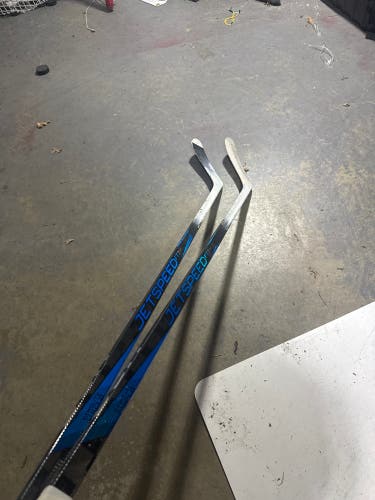 Senior CCM JetSpeed FT7 Pro Left Hand Hockey Stick Toe Pattern 75 Flex Pro Stock (Used)